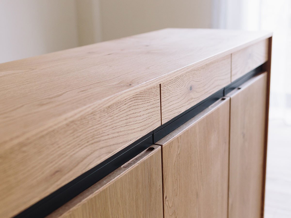 【ヒラシマ/HIRASHIMA / GOODS】のLIBERIA PLUS Side Board 127 / リベリアプラス サイドボード 127 インテリア・キッズ・メンズ・レディースファッション・服の通販 founy(ファニー) 　スリット　Slit, Slit Detail　ホーム・キャンプ・アウトドア・お取り寄せ　Home Living / Home & Lifestyle / Camping Gear / Outdoor Camping　家具・インテリア　Home Furniture & Interior. Stylish & Functional Living Spaces　収納家具・キャビネット　Storage Furniture　サイドボード・リビング収納　Cabinet / Storage Cabinet　「オーク」参考イメージ|ID: prp329100004941260 ipo3291000000037084985