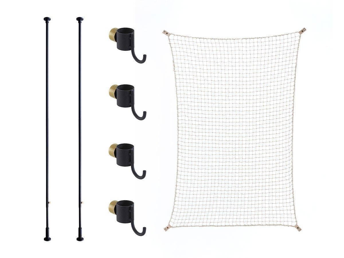 【ドロー ア ライン/DRAW A LINE / GOODS】のUtility Net Set / ユーティリティネット セット インテリア・キッズ・メンズ・レディースファッション・服の通販 founy(ファニー) 　アクセサリー　Fashion Accessories　マグネット　Magnet, Magnetic Closure　送料無料　Free Shipping　ホーム・キャンプ・アウトドア・お取り寄せ　Home Living / Home & Lifestyle / Camping Gear / Outdoor Camping　家具・インテリア　Home Furniture & Interior. Stylish & Functional Living Spaces　収納家具・キャビネット　Storage Furniture　シェルフ・オープンラック・収納棚　Open Shelf Rack　本商品はこちらのパーツがセットになっています(ブラック)セット内容:テンションロッド|ID: prp329100004941269 ipo3291000000037085049