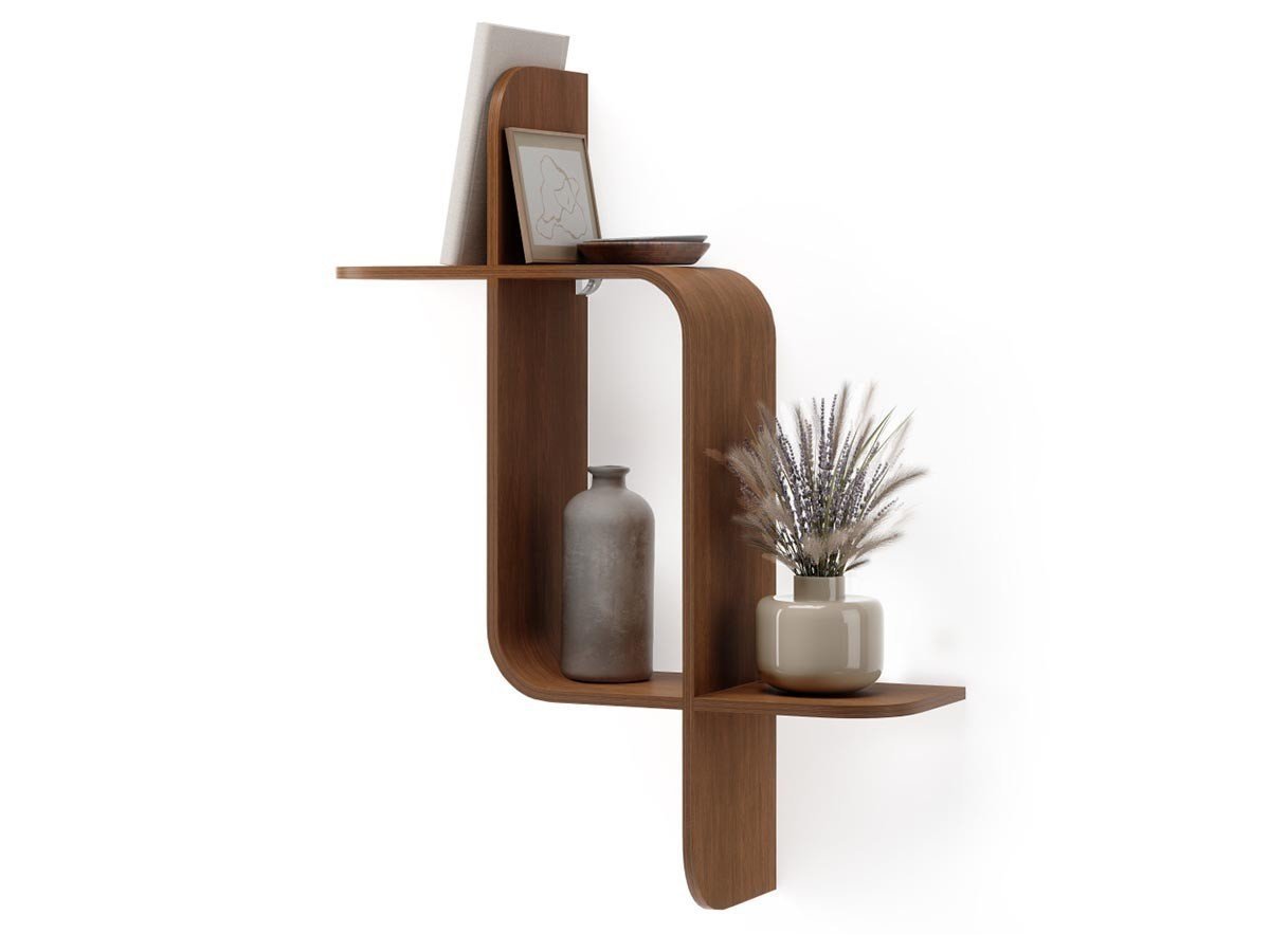 【アンブラ/ANNEBRA】のMontage Shelf / モンタージュ シェルフ インテリア・キッズ・メンズ・レディースファッション・服の通販 founy(ファニー) 　送料無料　Free Shipping　おすすめ　Recommended / Our Picks　シェイプ　Shape, Slim Fit　モダン　Modern, Contemporary　ホーム・キャンプ・アウトドア・お取り寄せ　Home Living / Home & Lifestyle / Camping Gear / Outdoor Camping　家具・インテリア　Home Furniture & Interior. Stylish & Functional Living Spaces　収納家具・キャビネット　Storage Furniture　シェルフ・オープンラック・収納棚　Open Shelf Rack　ウォルナット|ID: prp329100004941280 ipo3291000000037085129