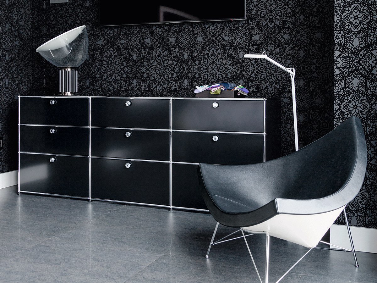 【ユーエスエム/USM / GOODS】のUSM Haller Cabinet / USMハラー キャビネット W / D / H:773 / 373 / 1090mm ドロップダウンドア × 2、エクステンションドア × 1 インテリア・キッズ・メンズ・レディースファッション・服の通販 founy(ファニー) 　コレクション　Collection, Seasonal Line　シンプル　Simple, Minimal　ダウン　Down, Puffer　デスク　Desk, Work Desk　ドロップ　Drop Shoulder, Dropped Style　ニューヨーク　New York, NYC Style　ボックス　Boxy, Box Shape　ホーム・キャンプ・アウトドア・お取り寄せ　Home Living / Home & Lifestyle / Camping Gear / Outdoor Camping　家具・インテリア　Home Furniture & Interior. Stylish & Functional Living Spaces　収納家具・キャビネット　Storage Furniture　収納キャビネット・扉付き棚　Cabinet / Storage Cabinet　参考イメージ|ID: prp329100004941288 ipo3291000000037085215