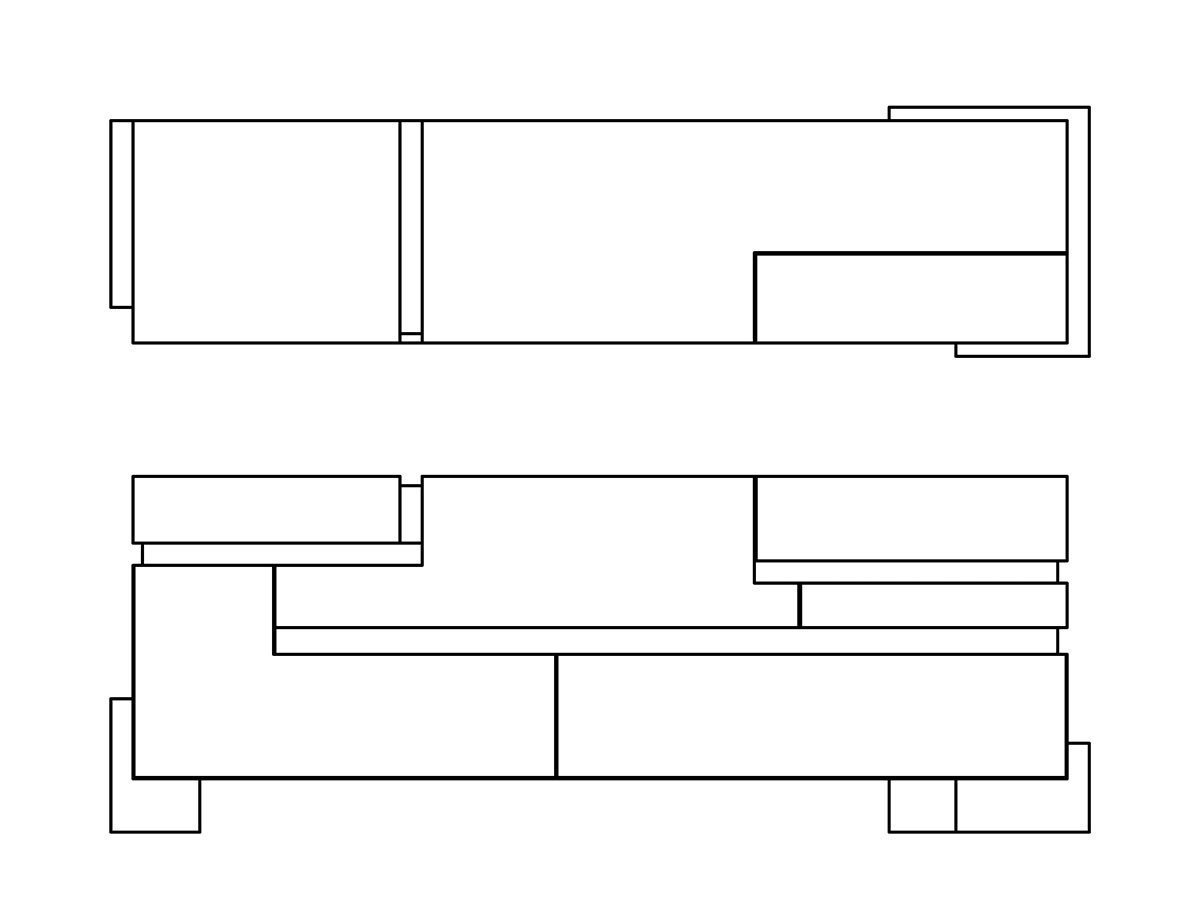 【マツオカ/MATSUOKA / GOODS】のPUZZLE BLOCK CABINET / パズルブロック キャビネット インテリア・キッズ・メンズ・レディースファッション・服の通販 founy(ファニー) 　バランス　Balance, Style Balance　ブロック　Block, Solid Block Pattern　ホーム・キャンプ・アウトドア・お取り寄せ　Home Living / Home & Lifestyle / Camping Gear / Outdoor Camping　家具・インテリア　Home Furniture & Interior. Stylish & Functional Living Spaces　収納家具・キャビネット　Storage Furniture　チェスト・収納引き出し　Drawers / Storage Chest　ホーム・キャンプ・アウトドア・お取り寄せ　Home Living / Home & Lifestyle / Camping Gear / Outdoor Camping　家具・インテリア　Home Furniture & Interior. Stylish & Functional Living Spaces　収納家具・キャビネット　Storage Furniture　収納キャビネット・扉付き棚　Cabinet / Storage Cabinet　内引出しも含め、計8杯の引出しがパズルのように配されています。|ID: prp329100004941294 ipo3291000000037085269