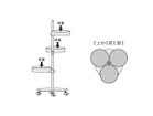 【ドロー ア ライン/DRAW A LINE / GOODS】のMoving Planter Rack Set / うごくプランターラック セット 転倒防止のため、荷重が均等になるようにパーツを配置してください。|ID: prp329100004941340 ipo3291000000037085639