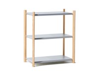 【フルクラム/Fulcrum / GOODS】のBaguette shelf 3shelves / バゲットシェルフ 3段 × 1列 大人の最旬トレンドファッション＆コーディネート founy(ファウニー) シルバー Silver, Metallic Silver シンプル Simple, Minimal テクスチャー Texture, Textured Fabric メタリック Metallic, Shiny Finish 送料無料 Free Shipping ホーム・キャンプ・アウトドア・お取り寄せ Home Living / Home & Lifestyle / Camping Gear / Outdoor Camping 家具・インテリア Home Furniture & Interior. Stylish & Functional Living Spaces 収納家具・キャビネット Storage Furniture シェルフ・オープンラック・収納棚 Open Shelf Rack |ID:prp329100004941353