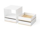 【スティール/stiiilll / GOODS】のBox caseS set / ボックス ケースSセット 本商品は、ボックス、ケースS(1〜3点)、シェルフボードS(1点または2点)のセット販売です。|ID: prp329100004941373 ipo3291000000037085890