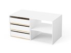 【スティール/stiiilll / GOODS】のBox caseS set / ボックス ケースSセット 組合せ例:本商品(引出し3段セット)、同シリーズの「ボックス 仕切りMセット」|ID: prp329100004941373 ipo3291000000037085901