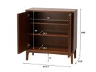 【アクメファニチャー /ACME Furniture / GOODS】のBROOKS STACKING SHELF + SMALL SERVER / ブルックス スタッキングシェルフ + スモール サーバー 寸法図(下台)|ID: prp329100004941426 ipo3291000000037086362