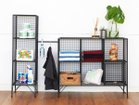 【ジャーナルスタンダード ファニチャー/journal standard Furniture / GOODS】のPAXTON MESH RACK 6 GRID WIDE / パクストン メッシュラック 6グリッド ワイド 複数台を並べて、棚板で連結させることも可能です。|ID: prp329100004941431 ipo3291000000037086389