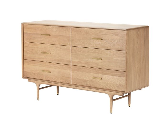【サンダーデザイン/XANDER DESIGNS / GOODS】のJULIE LOW CHEST WHITE OAK / ジュリー ローチェスト(ホワイトオーク) インテリア・キッズ・メンズ・レディースファッション・服の通販 founy(ファウニー) https://founy.com/ コレクション Collection, Seasonal Line フォルム Silhouette, Form ヴィンテージ Vintage Style エレガント 上品 Elegant ホーム・キャンプ・アウトドア・お取り寄せ Home Living / Home & Lifestyle / Camping Gear / Outdoor Camping 家具・インテリア Home Furniture & Interior. Stylish & Functional Living Spaces 収納家具・キャビネット Storage Furniture チェスト・収納引き出し Drawers / Storage Chest |ID: prp329100004941432 ipo3291000000037086418