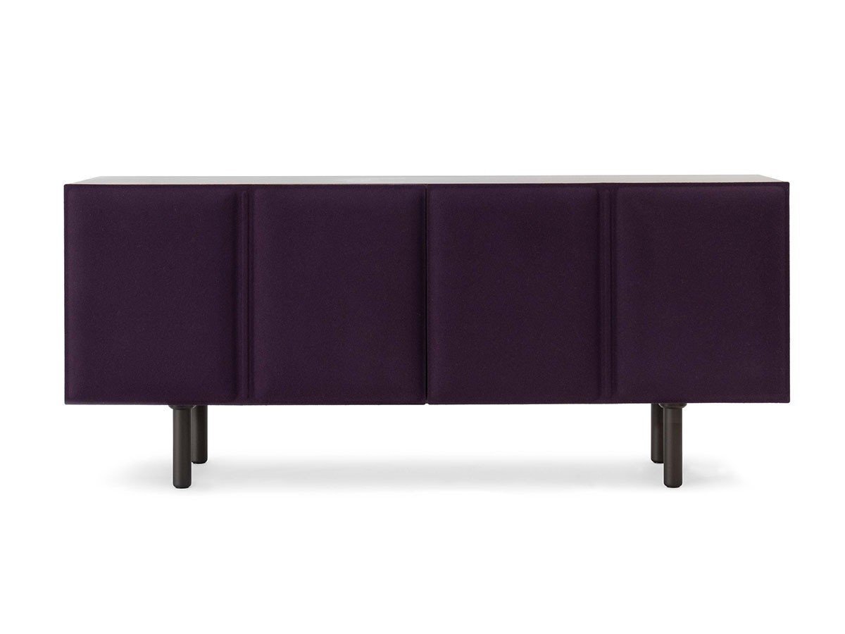 【マジス/MAGIS / GOODS】のTACITO SIDEBOARD / タチト サイドボード インテリア・キッズ・メンズ・レディースファッション・服の通販 founy(ファニー) 　イタリア　Italy　ファブリック　Fabric, Textile　マグネット　Magnet, Magnetic Closure　ミラノ　Milano Style, Italian-Inspired　ホーム・キャンプ・アウトドア・お取り寄せ　Home Living / Home & Lifestyle / Camping Gear / Outdoor Camping　家具・インテリア　Home Furniture & Interior. Stylish & Functional Living Spaces　収納家具・キャビネット　Storage Furniture　サイドボード・リビング収納　Cabinet / Storage Cabinet　本体(扉)ダークパープル(ダークパープル / オレンジ)|ID: prp329100004941458 ipo3291000000037086681