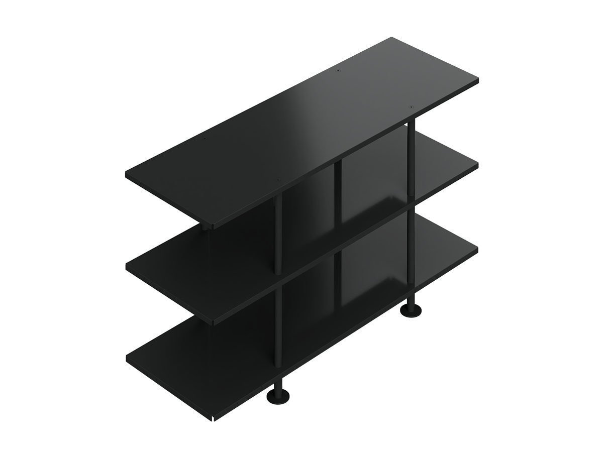 【キット/KIT / GOODS】のShelf / シェルフ SLF-02 3段 インテリア・キッズ・メンズ・レディースファッション・服の通販 founy(ファニー) 　送料無料　Free Shipping　ホーム・キャンプ・アウトドア・お取り寄せ　Home Living / Home & Lifestyle / Camping Gear / Outdoor Camping　家具・インテリア　Home Furniture & Interior. Stylish & Functional Living Spaces　収納家具・キャビネット　Storage Furniture　シェルフ・オープンラック・収納棚　Open Shelf Rack　ブラック|ID: prp329100004941476 ipo3291000000037086819