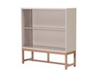 【ワークプラス/Work Plus / GOODS】のFLEX-WIZ STORAGE OPEN / フレックスウィズ ストレージ オープン(木脚) 本体グレージュ、サイズ:幅118cm|ID: prp329100004941492 ipo3291000000037086925