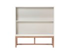 【ワークプラス/Work Plus / GOODS】のFLEX-WIZ STORAGE OPEN / フレックスウィズ ストレージ オープン(木脚) 本体ホワイト、サイズ:幅118cm|ID: prp329100004941492 ipo3291000000037086930
