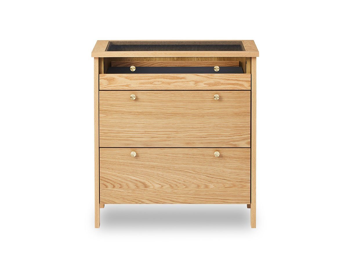 【フライミー ヴェール/FLYMEe vert / GOODS】のSHOW CASE CHEST / ショーケースチェスト 幅70cm #108065 インテリア・キッズ・メンズ・レディースファッション・服の通販 founy(ファニー) 　ジュエリー　Jewelry, Accessories　ブランケット　Blanket, Throw Blanket　時計　Watch, Wristwatch　ホーム・キャンプ・アウトドア・お取り寄せ　Home Living / Home & Lifestyle / Camping Gear / Outdoor Camping　家具・インテリア　Home Furniture & Interior. Stylish & Functional Living Spaces　収納家具・キャビネット　Storage Furniture　チェスト・収納引き出し　Drawers / Storage Chest　ウッド:オーク|ID: prp329100004941516 ipo3291000000037087144