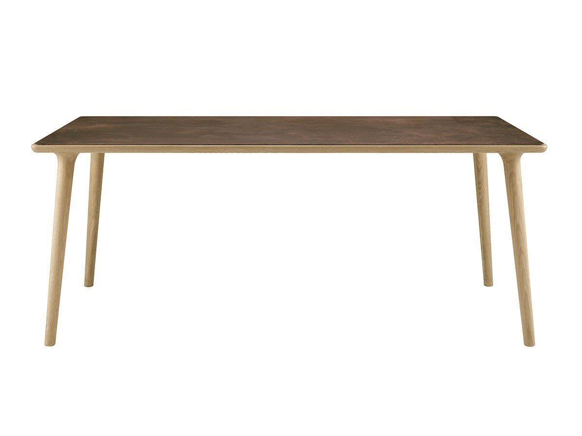 【ブリッジ/BRIDGE / GOODS】のLAMINAM DINING TABLE 180 / ラミナム ダイニングテーブル 幅180cm インテリア・キッズ・メンズ・レディースファッション・服の通販 founy(ファニー) 　イタリア　Italy　コレクション　Collection, Seasonal Line　テーブル　Table, Dining Table　ラウンド　Round, Round Neck　ホーム・キャンプ・アウトドア・お取り寄せ　Home Living / Home & Lifestyle / Camping Gear / Outdoor Camping　家具・インテリア　Home Furniture & Interior. Stylish & Functional Living Spaces　テーブル　Dining, Coffee & Side Tables　ダイニングテーブル・食卓テーブル　Dining Tables　天板:ラミナム OS1、フレーム:ナチュラル|ID: prp329100004941525 ipo3291000000037087232