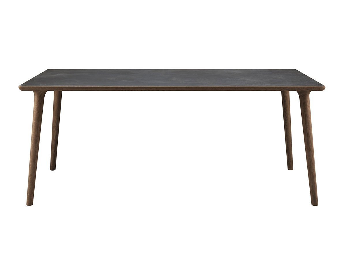 【ブリッジ/BRIDGE / GOODS】のLAMINAM DINING TABLE 180 / ラミナム ダイニングテーブル 幅180cm インテリア・キッズ・メンズ・レディースファッション・服の通販 founy(ファニー) 　イタリア　Italy　コレクション　Collection, Seasonal Line　テーブル　Table, Dining Table　ラウンド　Round, Round Neck　ホーム・キャンプ・アウトドア・お取り寄せ　Home Living / Home & Lifestyle / Camping Gear / Outdoor Camping　家具・インテリア　Home Furniture & Interior. Stylish & Functional Living Spaces　テーブル　Dining, Coffee & Side Tables　ダイニングテーブル・食卓テーブル　Dining Tables　天板:ラミナム OS2、フレーム:ダークブラウン|ID: prp329100004941525 ipo3291000000037087234