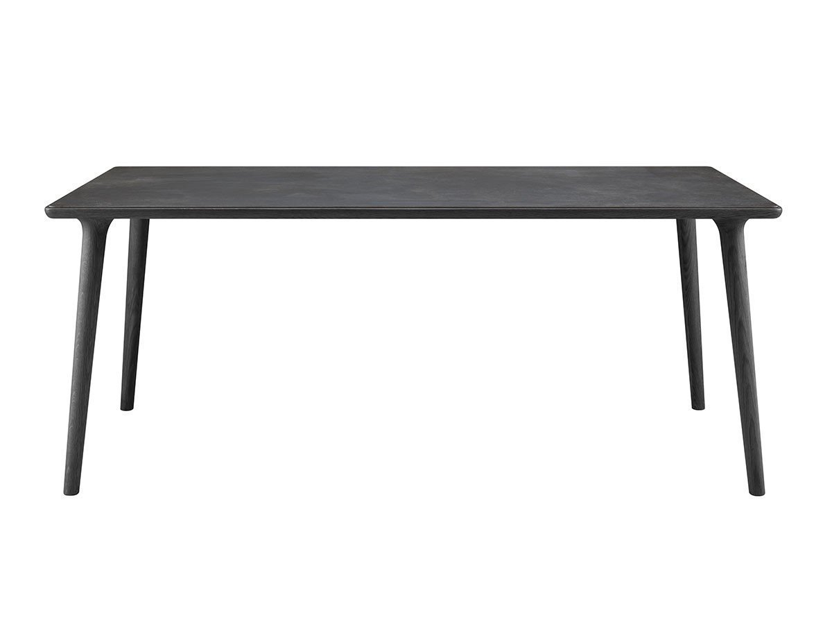 【ブリッジ/BRIDGE / GOODS】のLAMINAM DINING TABLE 180 / ラミナム ダイニングテーブル 幅180cm インテリア・キッズ・メンズ・レディースファッション・服の通販 founy(ファニー) 　イタリア　Italy　コレクション　Collection, Seasonal Line　テーブル　Table, Dining Table　ラウンド　Round, Round Neck　ホーム・キャンプ・アウトドア・お取り寄せ　Home Living / Home & Lifestyle / Camping Gear / Outdoor Camping　家具・インテリア　Home Furniture & Interior. Stylish & Functional Living Spaces　テーブル　Dining, Coffee & Side Tables　ダイニングテーブル・食卓テーブル　Dining Tables　天板:ラミナム OS2、フレーム:ブラック|ID: prp329100004941525 ipo3291000000037087236