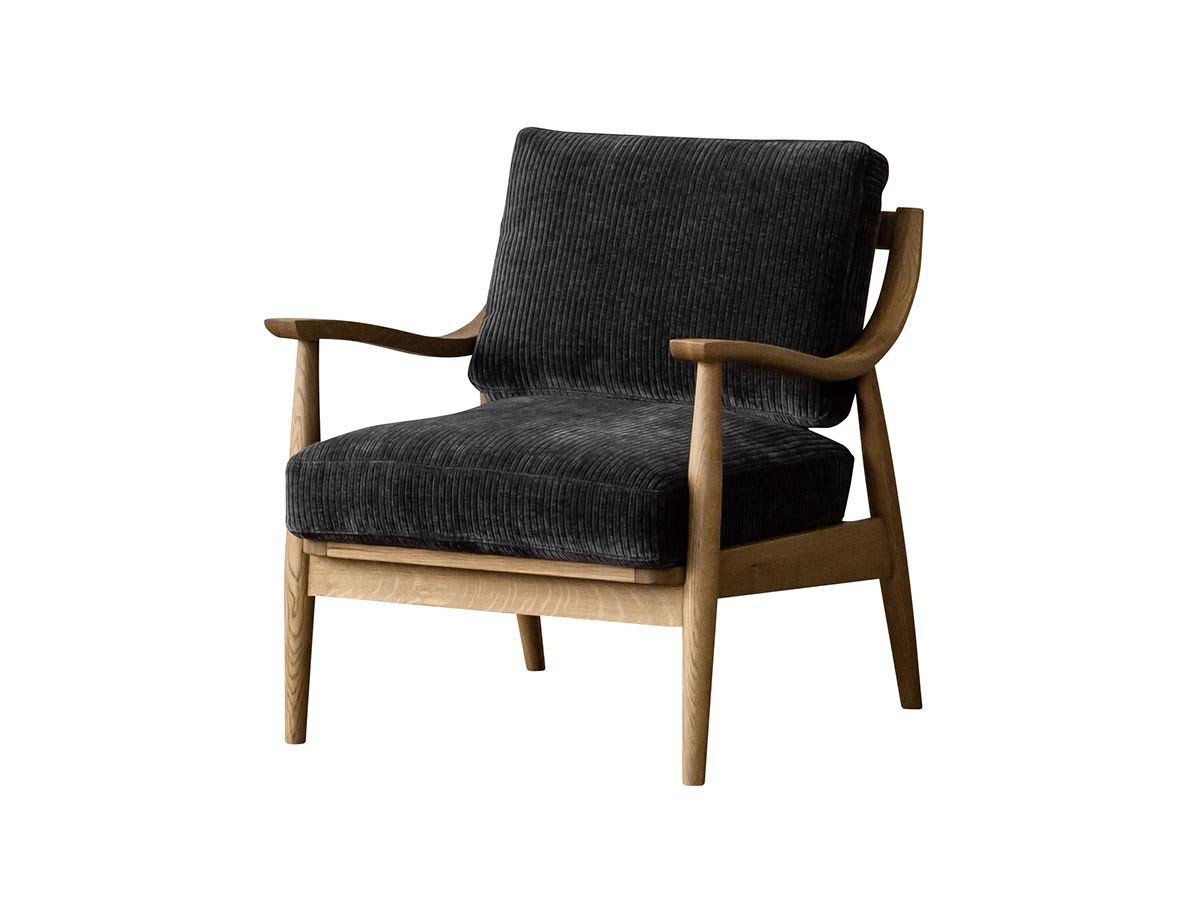 【イージーライフ/Easy Life / GOODS】のARNE SOFA 1P / アルネソファ 1人掛け フェザータイプ(ジャガード) インテリア・キッズ・メンズ・レディースファッション・服の通販 founy(ファニー) 　ウッド　Wooden Design　オイル　Body Oil　ヴィンテージ　Vintage Style　クッション　Cushion, Throw Pillow　タオル　Towel, Bath Towel　フィット　Fit, Slim Fit　フェザー　Feather, Feather Detail　フォーム　Form　フレーム　Frame, Outline　リラックス　Relax, Relaxed Fit　ホーム・キャンプ・アウトドア・お取り寄せ　Home Living / Home & Lifestyle / Camping Gear / Outdoor Camping　家具・インテリア　Home Furniture & Interior. Stylish & Functional Living Spaces　ソファー　Couches & Sofas　張地:スモークブラック|ID: prp329100004941713 ipo3291000000037088862