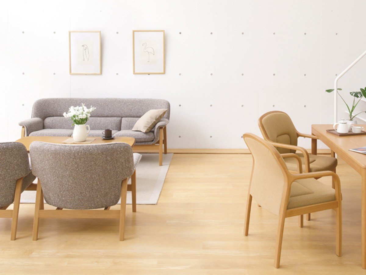 【天童木工/Tendo Mokko / GOODS】のCentro Sofa / チェントロ ソファ 2シーター インテリア・キッズ・メンズ・レディースファッション・服の通販 founy(ファニー) 　クッション　Cushion, Throw Pillow　スタンダード　Standard, Basic　フィット　Fit, Slim Fit　フレーム　Frame, Outline　モダン　Modern, Contemporary　ホーム・キャンプ・アウトドア・お取り寄せ　Home Living / Home & Lifestyle / Camping Gear / Outdoor Camping　家具・インテリア　Home Furniture & Interior. Stylish & Functional Living Spaces　ソファー　Couches & Sofas　シリーズ参考イメージ|ID: prp329100004941720 ipo3291000000037088916