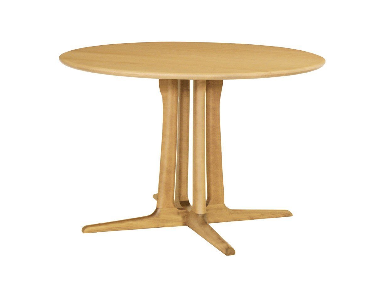 【フライミー ジャパン スタイル/FLYMEe Japan-Style / GOODS】のDINING TABLE / ダイニングテーブル #111526 インテリア・キッズ・メンズ・レディースファッション・服の通販 founy(ファニー) 　テーブル　Table, Dining Table　ラウンド　Round, Round Neck　ホーム・キャンプ・アウトドア・お取り寄せ　Home Living / Home & Lifestyle / Camping Gear / Outdoor Camping　家具・インテリア　Home Furniture & Interior. Stylish & Functional Living Spaces　テーブル　Dining, Coffee & Side Tables　ダイニングテーブル・食卓テーブル　Dining Tables　ホーム・キャンプ・アウトドア・お取り寄せ　Home Living / Home & Lifestyle / Camping Gear / Outdoor Camping　家具・インテリア　Home Furniture & Interior. Stylish & Functional Living Spaces　テーブル　Dining, Coffee & Side Tables　カフェテーブル・丸型テーブル　Cafe & Bistro Tables　天板:レッドオーク、脚部:レッドオーク|ID: prp329100004941728 ipo3291000000037088952