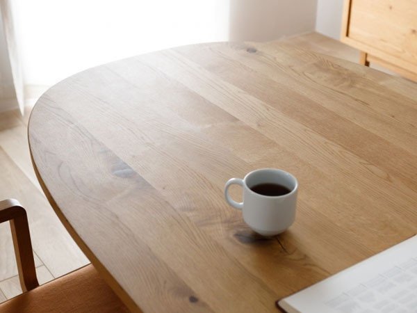 【広松木工/Hiromatsu Furniture / GOODS】のCORNICE / コルニーチェ オーバルダイニングテーブル インテリア・キッズ・メンズ・レディースファッション・服の通販 founy(ファニー) 　オイル　Body Oil　シンプル　Simple, Minimal　テーブル　Table, Dining Table　フラット　Flat, Flat Shoes　抗菌　Antibacterial, Bacteria-Resistant　ホーム・キャンプ・アウトドア・お取り寄せ　Home Living / Home & Lifestyle / Camping Gear / Outdoor Camping　家具・インテリア　Home Furniture & Interior. Stylish & Functional Living Spaces　テーブル　Dining, Coffee & Side Tables　ダイニングテーブル・食卓テーブル　Dining Tables　天板:オーク|ID: prp329100004941735 ipo3291000000037088994