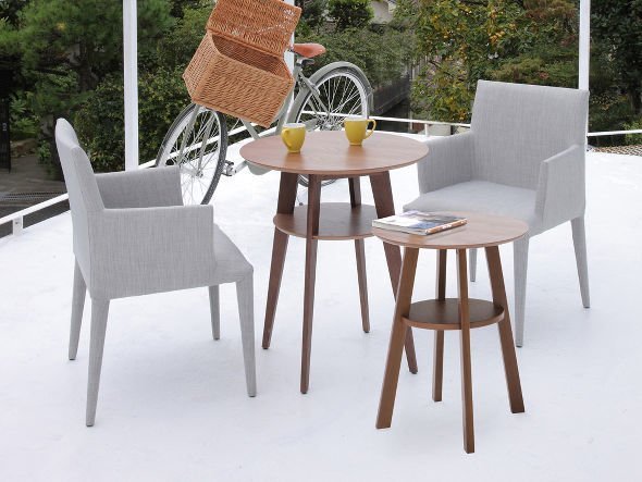 【フライミールーム/FLYMEe Room / GOODS】のCAFE TABLE W60 / カフェテーブル f41211 インテリア・キッズ・メンズ・レディースファッション・服の通販 founy(ファニー) 　送料無料　Free Shipping　テーブル　Table, Dining Table　ラウンド　Round, Round Neck　ホーム・キャンプ・アウトドア・お取り寄せ　Home Living / Home & Lifestyle / Camping Gear / Outdoor Camping　家具・インテリア　Home Furniture & Interior. Stylish & Functional Living Spaces　テーブル　Dining, Coffee & Side Tables　カフェテーブル・丸型テーブル　Cafe & Bistro Tables　同シリーズのサイドテーブルとデザインを揃えてお使いいただけます。|ID: prp329100004941739 ipo3291000000037089020