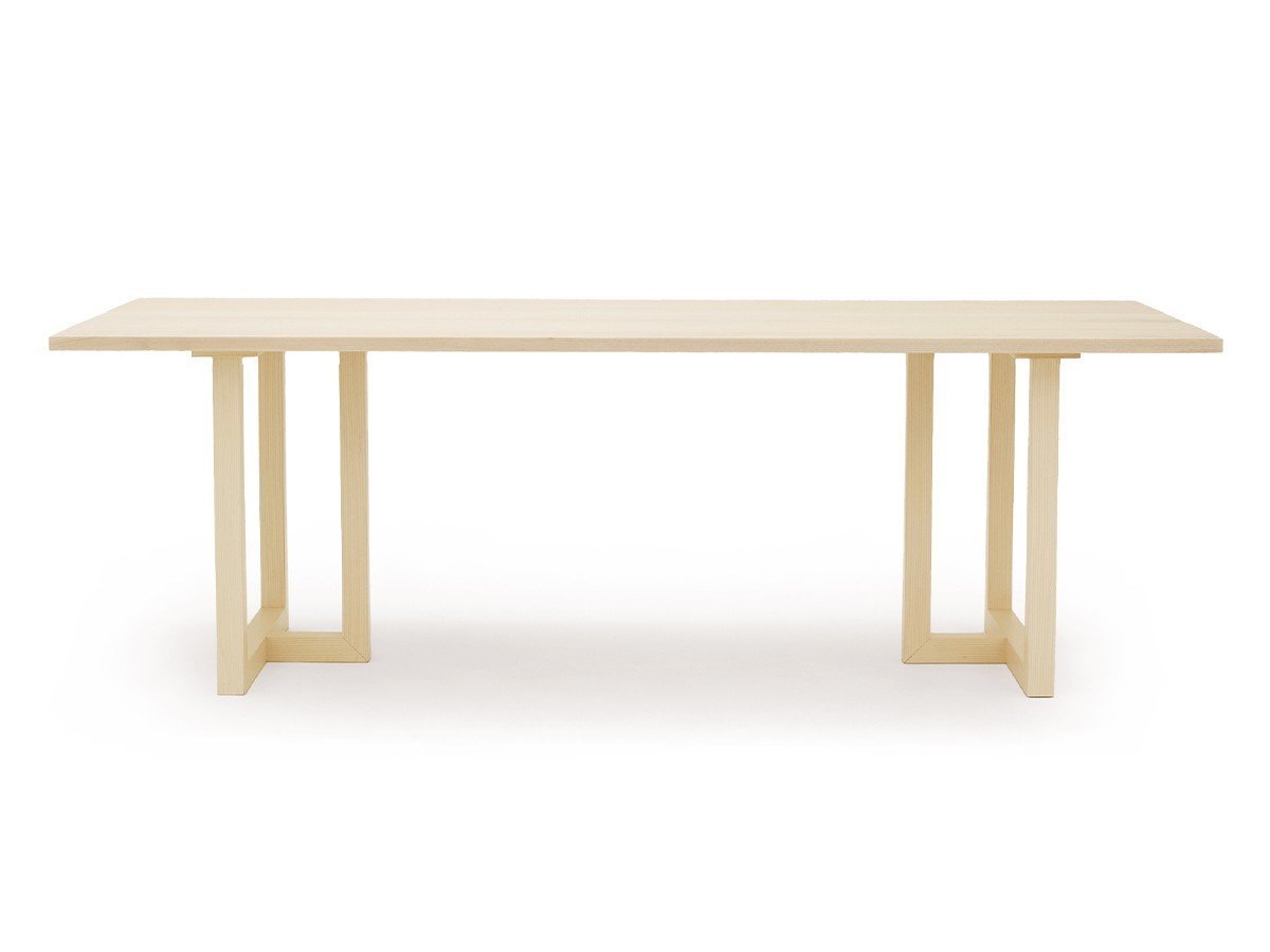 【ロックストーン/ROCKSTONE / GOODS】のHOUJYO order table / ホウジョウ オーダーテーブル ウッド脚 PL21 / PL22 インテリア・キッズ・メンズ・レディースファッション・服の通販 founy(ファニー) 　ウッド　Wooden Design　シンプル　Simple, Minimal　テーブル　Table, Dining Table　モチーフ　Motif, Design Theme　ホーム・キャンプ・アウトドア・お取り寄せ　Home Living / Home & Lifestyle / Camping Gear / Outdoor Camping　家具・インテリア　Home Furniture & Interior. Stylish & Functional Living Spaces　テーブル　Dining, Coffee & Side Tables　ダイニングテーブル・食卓テーブル　Dining Tables　オーク材(ホワイト色)、サイズ:幅210 × 奥行90 × 高さ72cm|ID: prp329100004941757 ipo3291000000037089149