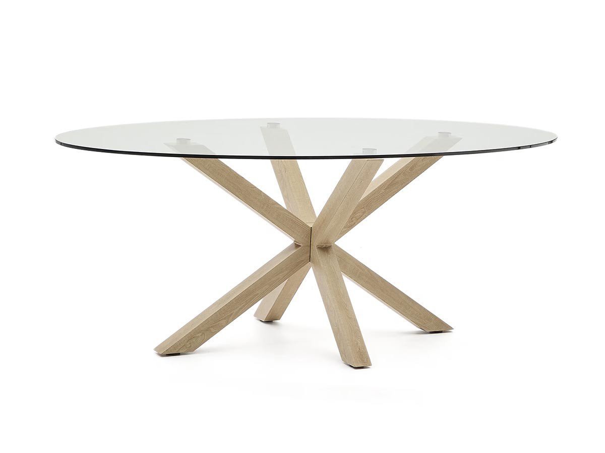 【ラフォーマ/LaForma / GOODS】のARGO / アルゴ オーバルテーブル ガラス天板 人気、トレンドファッション・服の通販 founy(ファニー) 　オーバル　Oval Design　ガラス　Glass, Glassware　テーブル　Table, Dining Table　モダン　Modern, Contemporary　ホーム・キャンプ・アウトドア・お取り寄せ　Home Living / Home & Lifestyle / Camping Gear / Outdoor Camping　家具・インテリア　Home Furniture & Interior. Stylish & Functional Living Spaces　テーブル　Dining, Coffee & Side Tables　ダイニングテーブル・食卓テーブル　Dining Tables　 other-1|ID: prp329100004941758 ipo3291000000037089151