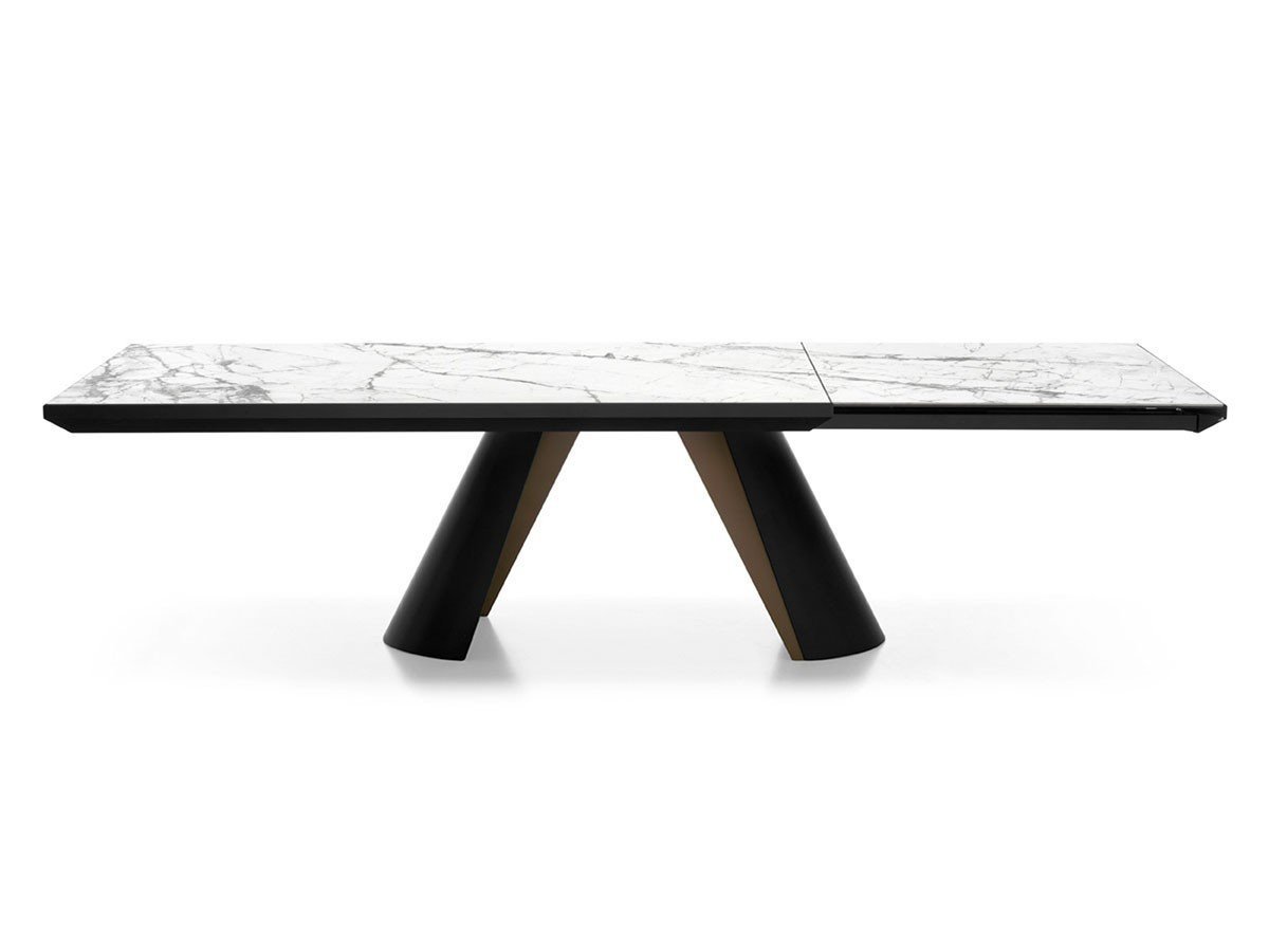 【カリガリス/Calligaris / GOODS】のAPIAN / アピアン CS/4132-R 200 インテリア・キッズ・メンズ・レディースファッション・服の通販 founy(ファニー) 　テーブル　Table, Dining Table　メタル　Metal, Metal Parts　ホーム・キャンプ・アウトドア・お取り寄せ　Home Living / Home & Lifestyle / Camping Gear / Outdoor Camping　家具・インテリア　Home Furniture & Interior. Stylish & Functional Living Spaces　テーブル　Dining, Coffee & Side Tables　ダイニングテーブル・食卓テーブル　Dining Tables　天板P9C シルクホワイトマーブル、脚部P15 マットブラック × P29L マットブロンズ|ID: prp329100004941768 ipo3291000000037089191