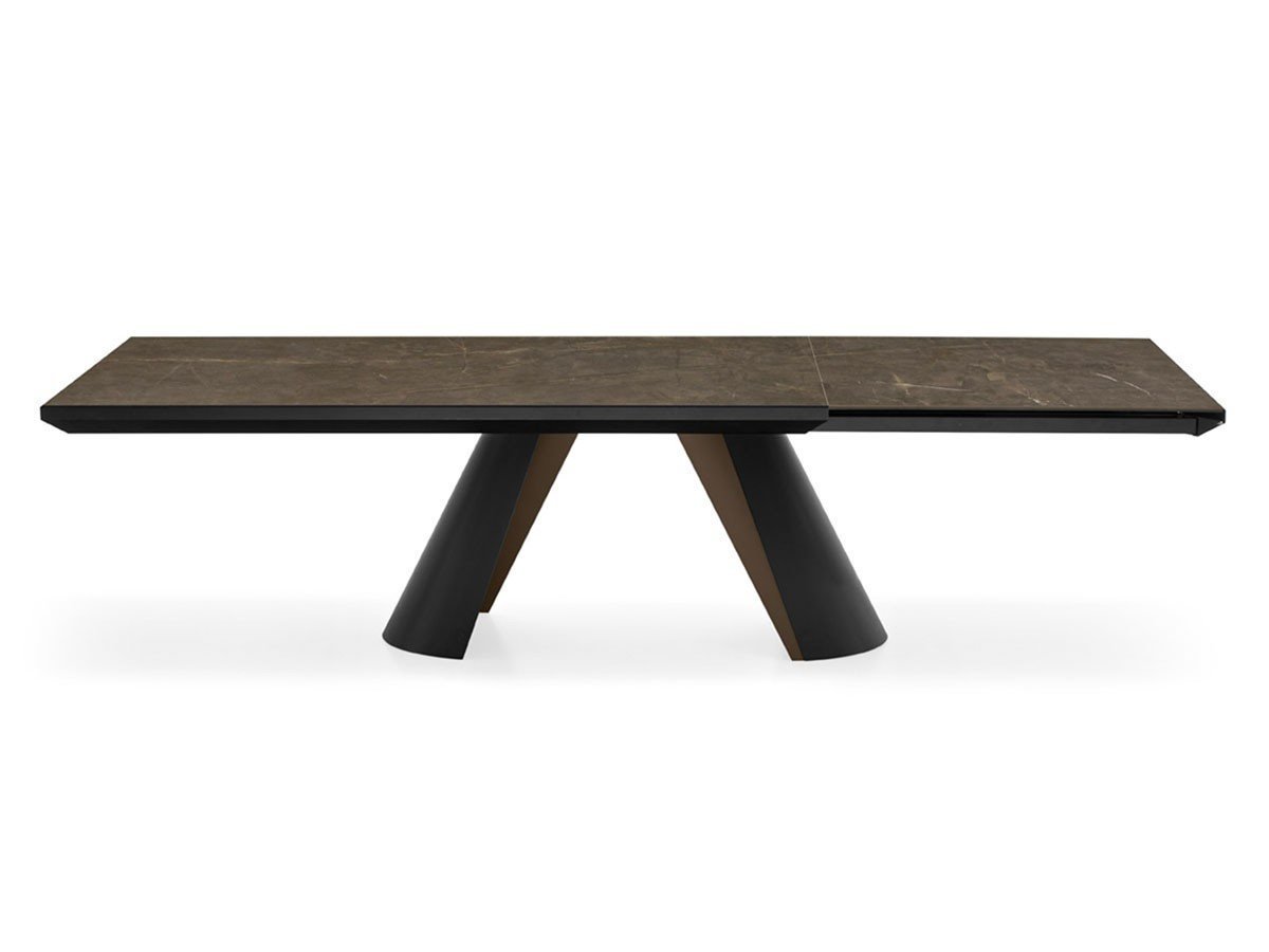 【カリガリス/Calligaris / GOODS】のAPIAN / アピアン CS/4132-R 200 インテリア・キッズ・メンズ・レディースファッション・服の通販 founy(ファニー) 　テーブル　Table, Dining Table　メタル　Metal, Metal Parts　ホーム・キャンプ・アウトドア・お取り寄せ　Home Living / Home & Lifestyle / Camping Gear / Outdoor Camping　家具・インテリア　Home Furniture & Interior. Stylish & Functional Living Spaces　テーブル　Dining, Coffee & Side Tables　ダイニングテーブル・食卓テーブル　Dining Tables　天板P14C ブロンズ、脚部P15 マットブラック × P29L マットブロンズ|ID: prp329100004941768 ipo3291000000037089192