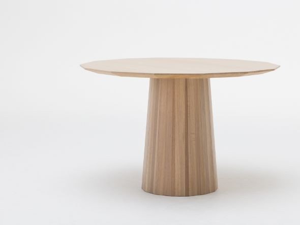 【カリモクニュースタンダード/KARIMOKU NEW STANDARD / GOODS】のCOLOUR WOOD DINING 120 / カラーウッドダイニング 120 インテリア・キッズ・メンズ・レディースファッション・服の通販 founy(ファニー) 　ウッド　Wooden Design　シンプル　Simple, Minimal　テーブル　Table, Dining Table　ドット　Polka Dot, Dot Pattern　パターン　Pattern, Design Print　プリント　Print, Printed Pattern　プレーン　Plain, Simple　ラウンド　Round, Round Neck　リアル　Real, Realistic　ホーム・キャンプ・アウトドア・お取り寄せ　Home Living / Home & Lifestyle / Camping Gear / Outdoor Camping　家具・インテリア　Home Furniture & Interior. Stylish & Functional Living Spaces　テーブル　Dining, Coffee & Side Tables　ダイニングテーブル・食卓テーブル　Dining Tables　タイプ:プレーン|ID: prp329100004941775 ipo3291000000037089257