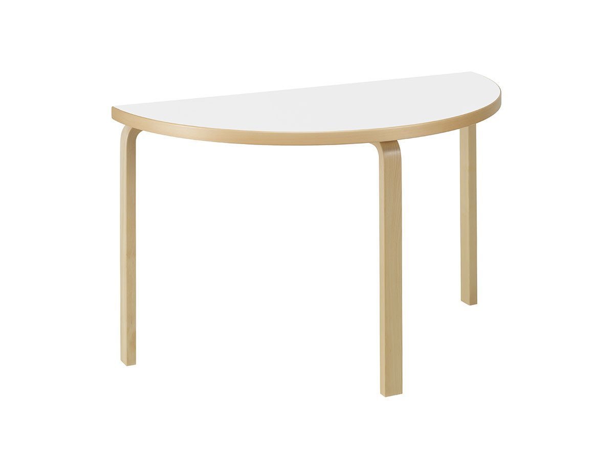 【アルテック/artek / GOODS】のTABLE 95 / 95 テーブル インテリア・キッズ・メンズ・レディースファッション・服の通販 founy(ファニー) 　送料無料　Free Shipping　テーブル　Table, Dining Table　デスク　Desk, Work Desk　ワーク　Workwear, Utility Style　ホーム・キャンプ・アウトドア・お取り寄せ　Home Living / Home & Lifestyle / Camping Gear / Outdoor Camping　家具・インテリア　Home Furniture & Interior. Stylish & Functional Living Spaces　テーブル　Dining, Coffee & Side Tables　ダイニングテーブル・食卓テーブル　Dining Tables　ホーム・キャンプ・アウトドア・お取り寄せ　Home Living / Home & Lifestyle / Camping Gear / Outdoor Camping　家具・インテリア　Home Furniture & Interior. Stylish & Functional Living Spaces　テーブル　Dining, Coffee & Side Tables　カフェテーブル・丸型テーブル　Cafe & Bistro Tables　脚部:ナチュラルラッカー / 天板:ホワイトラミネート|ID: prp329100004941781 ipo3291000000037089295