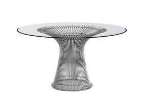 【ノル/Knoll / GOODS】のPlatner Collection Dining Table / プラットナーコレクション ダイニングテーブル 人気、トレンドファッション・服の通販 founy(ファニー) エレガント 上品 Elegant ガラス Glass, Glassware コレクション Collection, Seasonal Line シンプル Simple, Minimal テーブル Table, Dining Table フレーム Frame, Outline モダン Modern, Contemporary ラウンド Round, Round Neck ワイヤー Wire, Wired Bra ホーム・キャンプ・アウトドア・お取り寄せ Home Living / Home & Lifestyle / Camping Gear / Outdoor Camping 家具・インテリア Home Furniture & Interior. Stylish & Functional Living Spaces テーブル Dining, Coffee & Side Tables ダイニングテーブル・食卓テーブル Dining Tables |ID:prp329100004941797
