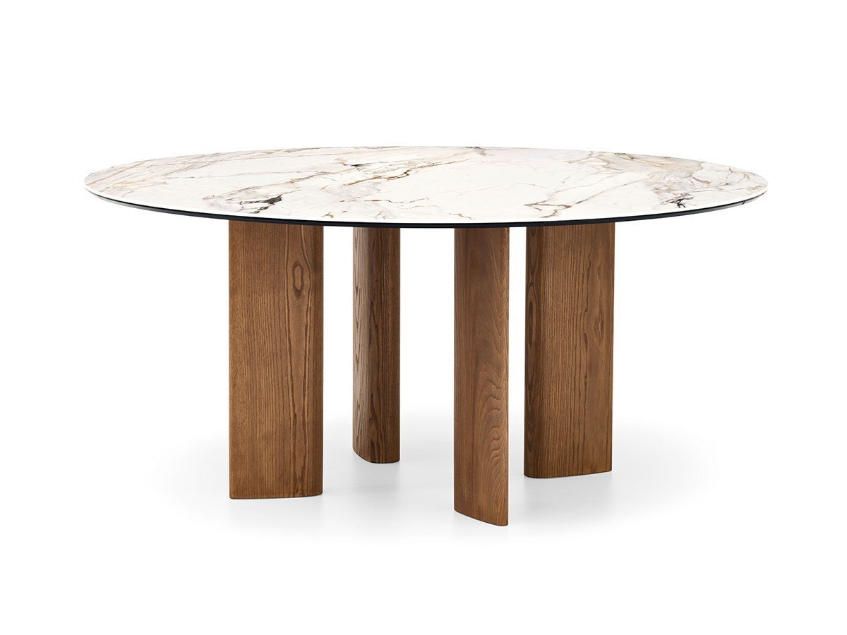 【カリガリス/Calligaris / GOODS】のSANDY / サンディ CS/4156-FD 160 インテリア・キッズ・メンズ・レディースファッション・服の通販 founy(ファニー) 　エレガント 上品　Elegant　テーブル　Table, Dining Table　マーブル　Marble, Marble Pattern　ラウンド　Round, Round Neck　ホーム・キャンプ・アウトドア・お取り寄せ　Home Living / Home & Lifestyle / Camping Gear / Outdoor Camping　家具・インテリア　Home Furniture & Interior. Stylish & Functional Living Spaces　テーブル　Dining, Coffee & Side Tables　ダイニングテーブル・食卓テーブル　Dining Tables　-|ID: prp329100004941809 ipo3291000000037089620