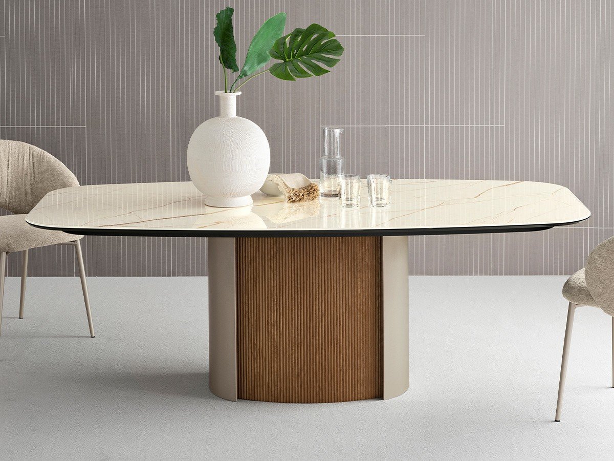 【カリガリス/Calligaris / GOODS】のYOROI / ヨロイ CS/4150-FB 200 インテリア・キッズ・メンズ・レディースファッション・服の通販 founy(ファニー) 　シンプル　Simple, Minimal　テーブル　Table, Dining Table　バランス　Balance, Style Balance　ホーム・キャンプ・アウトドア・お取り寄せ　Home Living / Home & Lifestyle / Camping Gear / Outdoor Camping　家具・インテリア　Home Furniture & Interior. Stylish & Functional Living Spaces　テーブル　Dining, Coffee & Side Tables　ダイニングテーブル・食卓テーブル　Dining Tables　天板P27C ゴールデンスタチュアリーマーブル|ID: prp329100004941842 ipo3291000000037089903