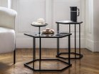 【カリガリス/Calligaris / GOODS】のRENEE / レニー CS/5133-EG 手前:本商品(GM0 ミラーブロンズ / ガラス)、奥:同シリーズの「CS/5133-EP(P18C|ID: prp329100004941847 ipo3291000000037275525