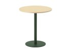 【ティーアンドオー/T&O / GOODS】のRound Table 63 / ラウンドテーブル 63 天板:メープル C-0(ウレタン塗装 / ナチュラルクリア)、脚部:グリーン|ID: prp329100004941865 ipo3291000000037275544