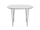 【フリッツ ハンセン/FRITZ HANSEN / GOODS】のDining Room Campaign 2026 SUPERCIRCULAR / ダイニングルームキャンペーン 2026 スーパー円テーブル スパンレッグ B603 ラミネート ホワイト / クローム脚|ID: prp329100004941896 ipo3291000000037090214