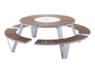 【エクストレミス/extremis / GOODS】のPantagruel picnic / パンタグリュエル ピクニック ウッド:ヘルウッド、フレーム:亜鉛メッキ × ホワイトターンテーブル|ID: prp329100004941971 ipo3291000000037090616