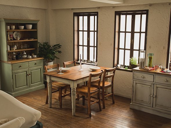 【デ モード/DE MODE / GOODS】のDINING TABLE / ダイニングテーブル インテリア・キッズ・メンズ・レディースファッション・服の通販 founy(ファニー) 　アンティーク　Antique-Inspired　ヴィンテージ　Vintage Style　ダメージ　Distressed, Destroyed　テーブル　Table, Dining Table　送料無料　Free Shipping　ホーム・キャンプ・アウトドア・お取り寄せ　Home Living / Home & Lifestyle / Camping Gear / Outdoor Camping　家具・インテリア　Home Furniture & Interior. Stylish & Functional Living Spaces　テーブル　Dining, Coffee & Side Tables　ダイニングテーブル・食卓テーブル　Dining Tables　|ID: prp329100004942014 ipo3291000000037090875