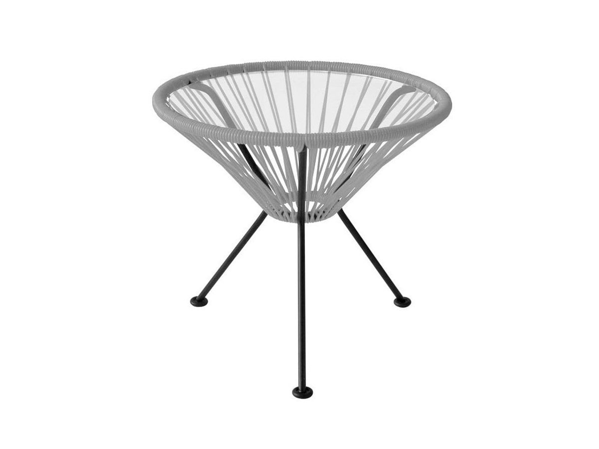【メトロクス/METROCS / GOODS】のAcapulco Side Table / アカプルコ サイドテーブル インテリア・キッズ・メンズ・レディースファッション・服の通販 founy(ファニー) 　アウトドア　Outdoor Clothing　ガラス　Glass, Glassware　キャップ　Cap, Baseball Cap　シンプル　Simple, Minimal　雑誌　Magazine, Fashion Magazine　テーブル　Table, Dining Table　フレーム　Frame, Outline　リゾート　Resort, Vacation Style　送料無料　Free Shipping　ホーム・キャンプ・アウトドア・お取り寄せ　Home Living / Home & Lifestyle / Camping Gear / Outdoor Camping　家具・インテリア　Home Furniture & Interior. Stylish & Functional Living Spaces　テーブル　Dining, Coffee & Side Tables　サイドテーブル・ナイトテーブル　Side & End Tables　ニュートラルグレー|ID: prp329100004942022 ipo3291000000037090984
