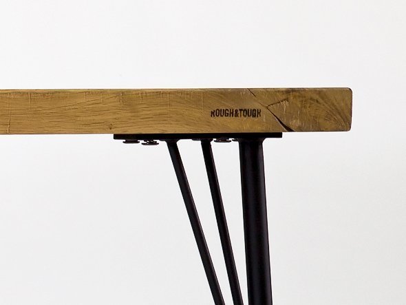 【ラフアンドタフ/ROUGH & TOUGH / GOODS】のPARCS Dining Table / パークス ダイニングテーブル インテリア・キッズ・メンズ・レディースファッション・服の通販 founy(ファニー) 　オイル　Body Oil　テーブル　Table, Dining Table　ランダム　Random, Irregular　ホーム・キャンプ・アウトドア・お取り寄せ　Home Living / Home & Lifestyle / Camping Gear / Outdoor Camping　家具・インテリア　Home Furniture & Interior. Stylish & Functional Living Spaces　テーブル　Dining, Coffee & Side Tables　ダイニングテーブル・食卓テーブル　Dining Tables　天板側面には刻印が施されています。|ID: prp329100004942026 ipo3291000000037091025