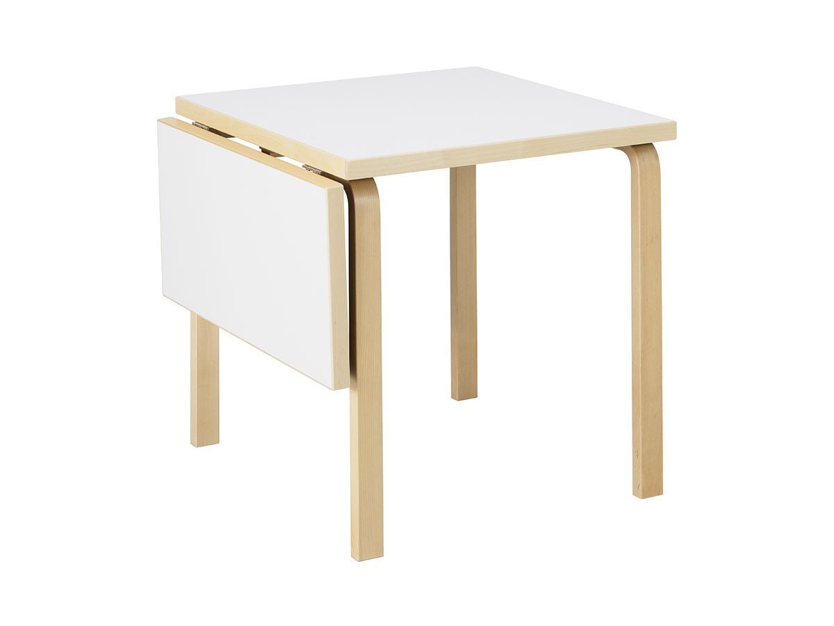 【アルテック/artek / GOODS】のTABLE FOLDABLE DL81C / ドロップリーフ テーブル DL81C インテリア・キッズ・メンズ・レディースファッション・服の通販 founy(ファニー) 　コンパクト　Compact, Small Size　シンプル　Simple, Minimal　テーブル　Table, Dining Table　デスク　Desk, Work Desk　ドロップ　Drop Shoulder, Dropped Style　リーフ　Leaf, Botanical Leaf　ワーク　Workwear, Utility Style　送料無料　Free Shipping　おすすめ　Recommended / Our Picks　ホーム・キャンプ・アウトドア・お取り寄せ　Home Living / Home & Lifestyle / Camping Gear / Outdoor Camping　家具・インテリア　Home Furniture & Interior. Stylish & Functional Living Spaces　テーブル　Dining, Coffee & Side Tables　ダイニングテーブル・食卓テーブル　Dining Tables　ホーム・キャンプ・アウトドア・お取り寄せ　Home Living / Home & Lifestyle / Camping Gear / Outdoor Camping　家具・インテリア　Home Furniture & Interior. Stylish & Functional Living Spaces　テーブル　Dining, Coffee & Side Tables　カフェテーブル・丸型テーブル　Cafe & Bistro Tables　ホワイトラミネート|ID: prp329100004942028 ipo3291000000037091035