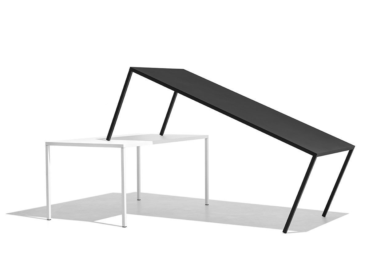 【コヌビア/connubia / GOODS】のIRON / アイアン CB/4809-FR 200 インテリア・キッズ・メンズ・レディースファッション・服の通販 founy(ファニー) 　テーブル　Table, Dining Table　ホーム・キャンプ・アウトドア・お取り寄せ　Home Living / Home & Lifestyle / Camping Gear / Outdoor Camping　家具・インテリア　Home Furniture & Interior. Stylish & Functional Living Spaces　テーブル　Dining, Coffee & Side Tables　ダイニングテーブル・食卓テーブル　Dining Tables　左 / P94 マットオプティックホワイト、右 / P15 マットブラック|ID: prp329100004942032 ipo3291000000037091047