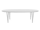 【フリッツ ハンセン/FRITZ HANSEN / GOODS】のTABLE SERIES SUPERELLIPSE / テーブルシリーズ スーパー楕円テーブル スパンレッグ B614 人気、トレンドファッション・服の通販 founy(ファニー) テーブル Table, Dining Table フォルム Silhouette, Form ホーム・キャンプ・アウトドア・お取り寄せ Home Living / Home & Lifestyle / Camping Gear / Outdoor Camping 家具・インテリア Home Furniture & Interior. Stylish & Functional Living Spaces テーブル Dining, Coffee & Side Tables ダイニングテーブル・食卓テーブル Dining Tables thumbnail 天板:ラミネート / ホワイト、脚部:クローム仕上|ID: prp329100004942048 ipo3291000000037091149