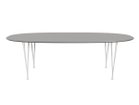 【フリッツ ハンセン/FRITZ HANSEN / GOODS】のTABLE SERIES SUPERELLIPSE / テーブルシリーズ スーパー楕円テーブル スパンレッグ B614 人気、トレンドファッション・服の通販 founy(ファニー) テーブル Table, Dining Table フォルム Silhouette, Form ホーム・キャンプ・アウトドア・お取り寄せ Home Living / Home & Lifestyle / Camping Gear / Outdoor Camping 家具・インテリア Home Furniture & Interior. Stylish & Functional Living Spaces テーブル Dining, Coffee & Side Tables ダイニングテーブル・食卓テーブル Dining Tables thumbnail 天板:ラミネート / グレーエフェソ、脚部:ホワイト|ID: prp329100004942048 ipo3291000000037091150