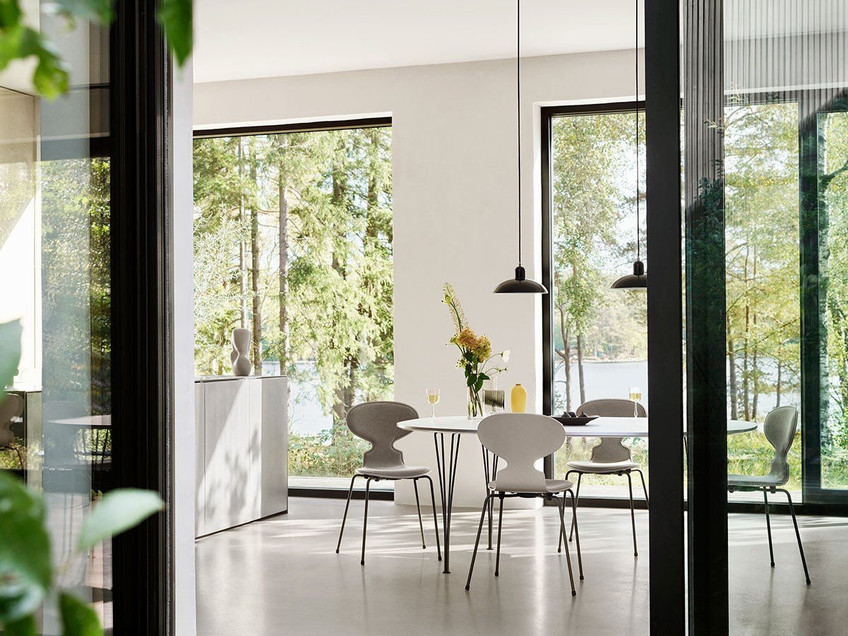 【フリッツ ハンセン/FRITZ HANSEN / GOODS】のTABLE SERIES SUPERELLIPSE / テーブルシリーズ スーパー楕円テーブル スパンレッグ B614 インテリア・キッズ・メンズ・レディースファッション・服の通販 founy(ファニー) 　テーブル　Table, Dining Table　フォルム　Silhouette, Form　ホーム・キャンプ・アウトドア・お取り寄せ　Home Living / Home & Lifestyle / Camping Gear / Outdoor Camping　家具・インテリア　Home Furniture & Interior. Stylish & Functional Living Spaces　テーブル　Dining, Coffee & Side Tables　ダイニングテーブル・食卓テーブル　Dining Tables　参考イメージ|ID: prp329100004942048 ipo3291000000037091151