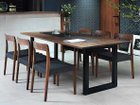 【マスターウォール/MASTERWAL / GOODS】のWILDWOOD DINING TABLE / ワイルドウッド ダイニングテーブル スチールレッグス 人気、トレンドファッション・服の通販 founy(ファニー) テーブル Table, Dining Table バランス Balance, Style Balance フォルム Silhouette, Form フレーム Frame, Outline モダン Modern, Contemporary ホーム・キャンプ・アウトドア・お取り寄せ Home Living / Home & Lifestyle / Camping Gear / Outdoor Camping 家具・インテリア Home Furniture & Interior. Stylish & Functional Living Spaces テーブル Dining, Coffee & Side Tables ダイニングテーブル・食卓テーブル Dining Tables thumbnail ウッド:ウォールナット、サイズ:幅200cm|ID: prp329100004942080 ipo3291000000037091346
