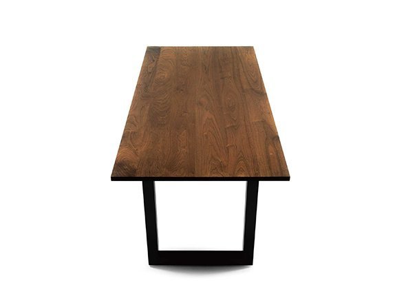 【マスターウォール/MASTERWAL / GOODS】のWILDWOOD DINING TABLE / ワイルドウッド ダイニングテーブル スチールレッグス インテリア・キッズ・メンズ・レディースファッション・服の通販 founy(ファニー) 　テーブル　Table, Dining Table　バランス　Balance, Style Balance　フォルム　Silhouette, Form　フレーム　Frame, Outline　モダン　Modern, Contemporary　ホーム・キャンプ・アウトドア・お取り寄せ　Home Living / Home & Lifestyle / Camping Gear / Outdoor Camping　家具・インテリア　Home Furniture & Interior. Stylish & Functional Living Spaces　テーブル　Dining, Coffee & Side Tables　ダイニングテーブル・食卓テーブル　Dining Tables　ウッド:ウォールナット、サイズ:幅240 × 奥行110cm|ID: prp329100004942080 ipo3291000000037091356