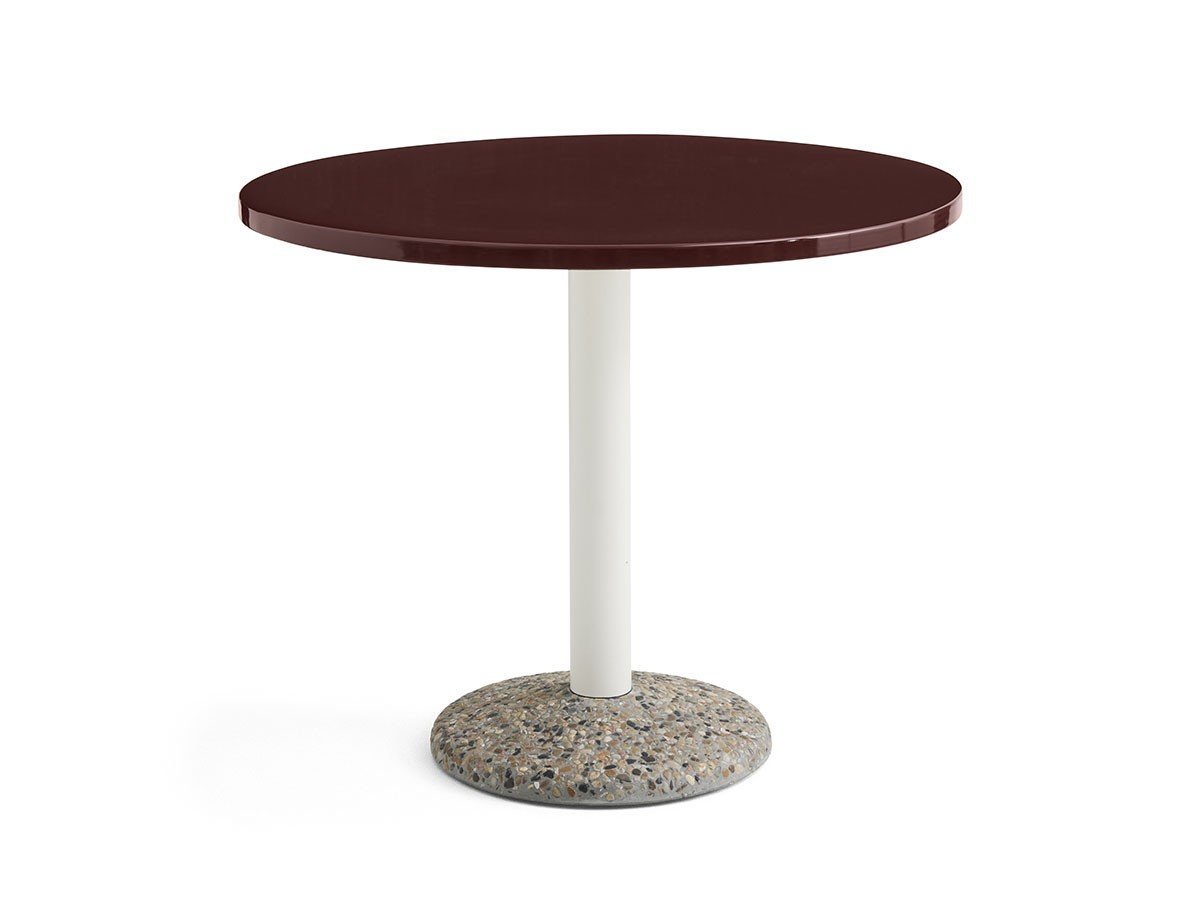 【ヘイ/HAY / GOODS】のCERAMIC TABLE / セラミック テーブル 直径90cm インテリア・キッズ・メンズ・レディースファッション・服の通販 founy(ファニー) 　アウトドア　Outdoor Clothing　エレガント 上品　Elegant　シンプル　Simple, Minimal　テーブル　Table, Dining Table　なめらか　Smooth, Silky Texture　フォルム　Silhouette, Form　ラウンド　Round, Round Neck　ホーム・キャンプ・アウトドア・お取り寄せ　Home Living / Home & Lifestyle / Camping Gear / Outdoor Camping　家具・インテリア　Home Furniture & Interior. Stylish & Functional Living Spaces　テーブル　Dining, Coffee & Side Tables　カフェテーブル・丸型テーブル　Cafe & Bistro Tables　ボルドー|ID: prp329100004942111 ipo3291000000037091508