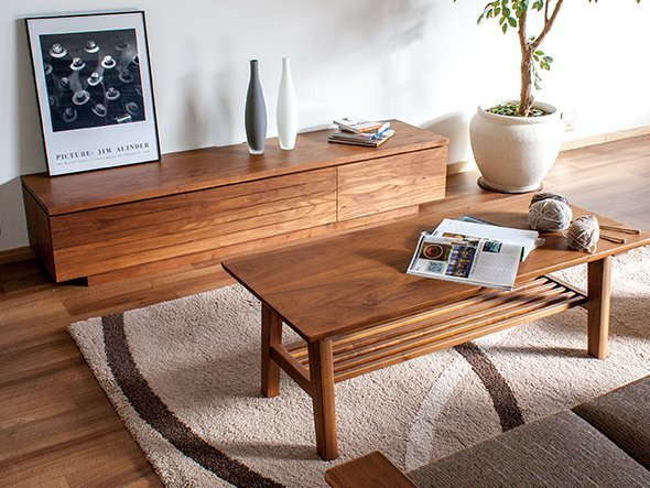 【ナガノインテリア/NAGANO INTERIOR / GOODS】のREAL TV board / リアル TVボード BO101 インテリア・キッズ・メンズ・レディースファッション・服の通販 founy(ファニー) 　シンプル　Simple, Minimal　スリット　Slit, Slit Detail　リアル　Real, Realistic　ホーム・キャンプ・アウトドア・お取り寄せ　Home Living / Home & Lifestyle / Camping Gear / Outdoor Camping　家具・インテリア　Home Furniture & Interior. Stylish & Functional Living Spaces　テレビボード・テレビ台　TV Cabinets & Consoles　テレビ台・TVボード　Tv Board　幅:180cm(引出し:向かって右)、ウッド:ウォールナット材 WN(ウレタン塗装)|ID: prp329100004942142 ipo3291000000037091705